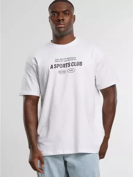 Tricou Mister Tee alb