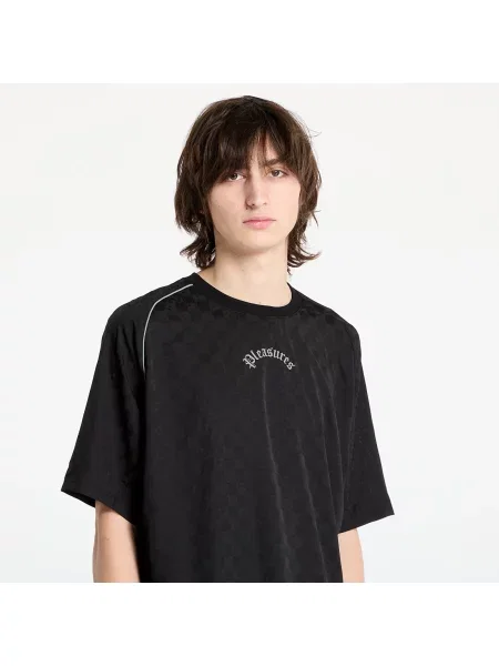 Тениска PLEASURES Late Sport T-Shirt Black S черно