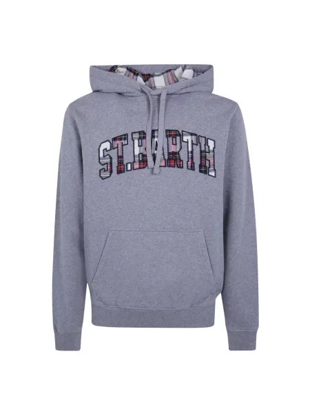 Bluza z kapturem Mc2 Saint Barth z kapturem szara