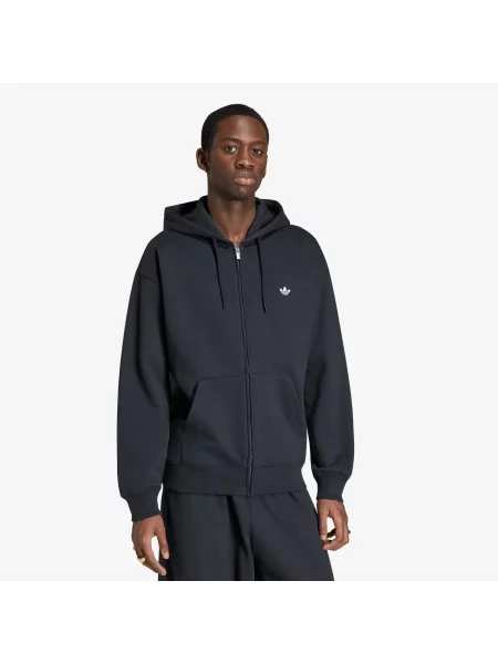 Bluza adidas Trefoil Essentials Loose Full ZIP Hoodie Black L czarna