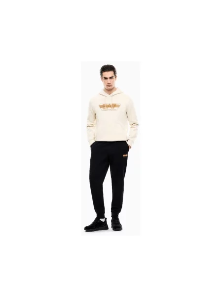 Mikina Emporio Armani Ea7 béžová
