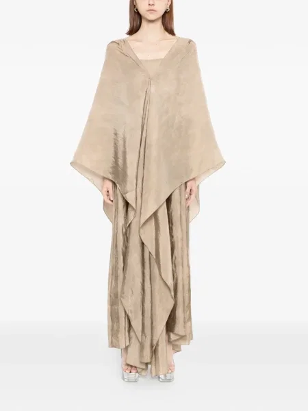 Rochie maxi Shatha Essa drapată de costum
