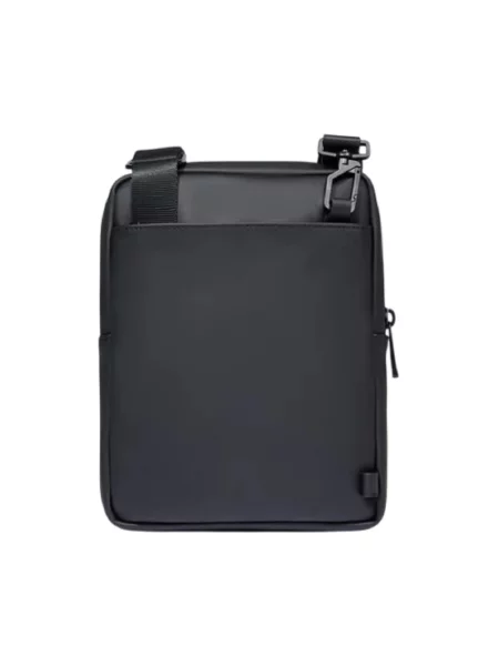 Torba crossbody Piquadro skórzana czarna