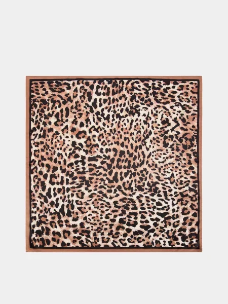 MANGO Хустка коричневий