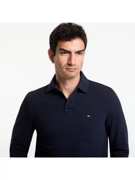 T-shirt Tommy Hilfiger Regular Ls Polo Tee Desert Sky L