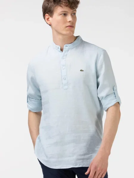 Сорочка Lacoste блакитна