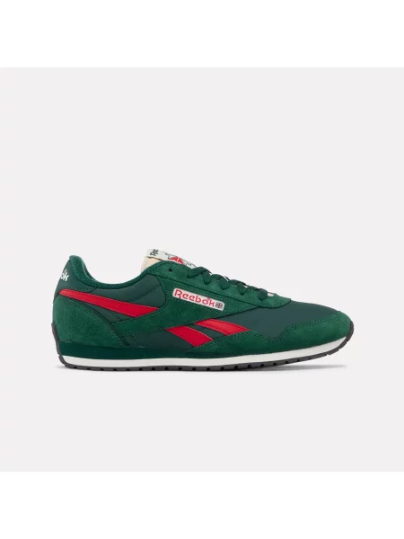 Reebok Klasyczne Sneakersy AZunisex Forest Green/Forest Green/Vector Red Size: 36 czerwone