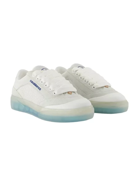 Sneakersy Casablanca skórzane białe