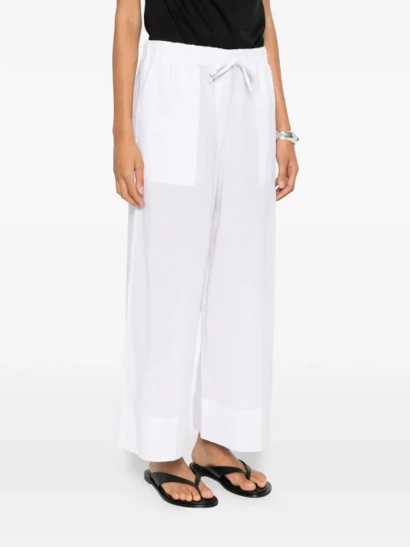 Pantaloni Toteme cu cordon alb