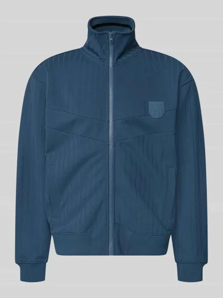 Bluza rozpinana o kroju regular fit z mieszanki bawełny model ‘DAVRONTO’ Hugo