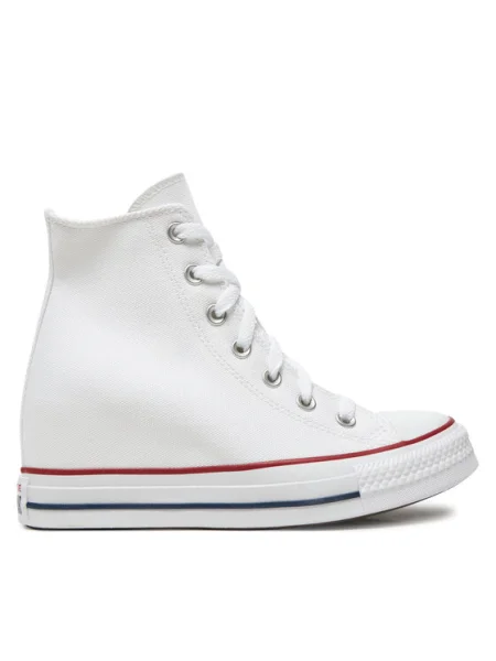 Converse Кецове Chuck Taylor All Star Wedge Platform бял