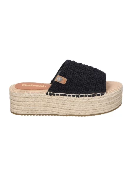 Espadrile Refresh crna