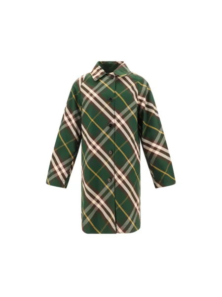 Trencz Burberry dwustronny zielony