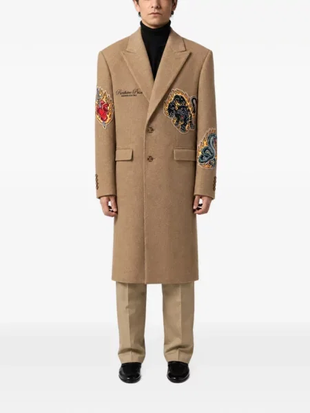 Palton Philipp Plein cu petice