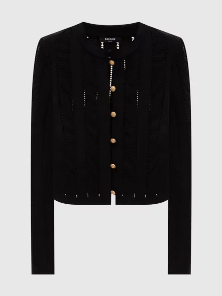 Кардиган Balmain черный