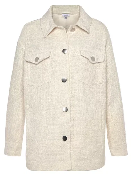 LASCANA Geacă de primăvară-toamnă crem