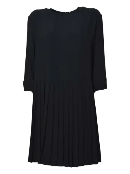 Rochie Aspesi plisată de costum negru