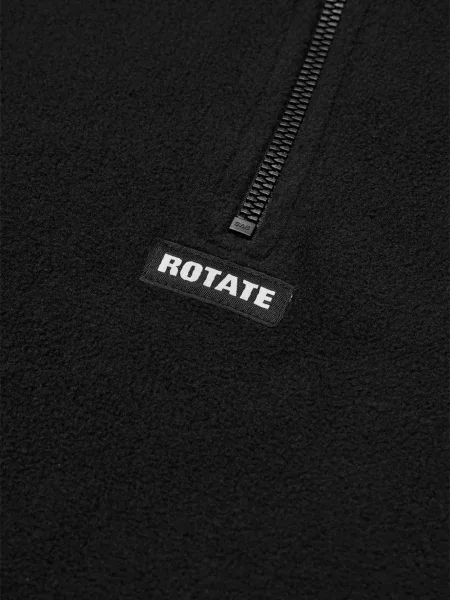 Geacă Rotate Birger Christensen din fleece negru