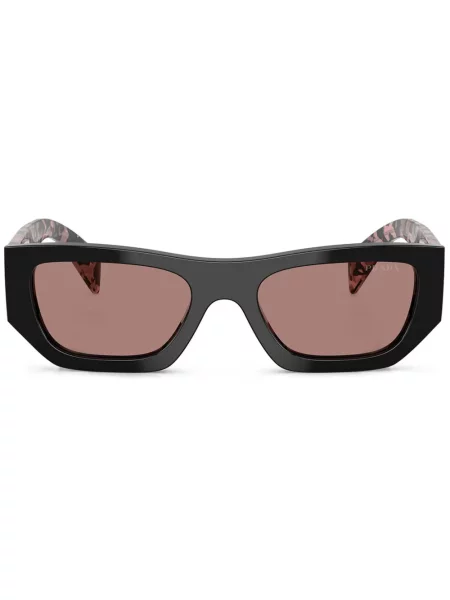 Ochelari de soare Prada Eyewear cu imprimeu geometric negru