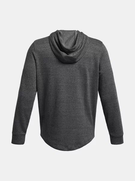 Mikina Under Armour Rival Terry Graphic Hood castlerock/black černá