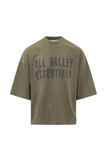 Tricou sport Fear Of God Essentials plasă verde