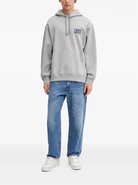 Scurt reversibil tricou Levi's® cu imagine negru