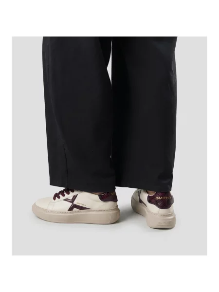 Sneakersy Alexander Smith skórzane białe