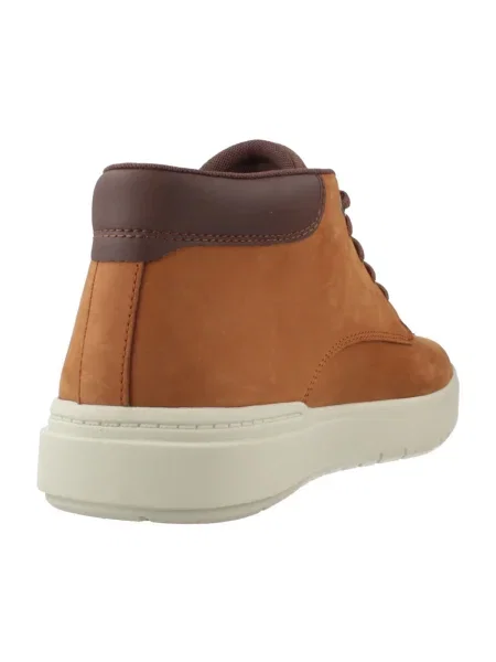Šnurovacie čipkované tenisky Timberland hnedá