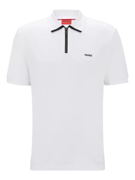 Polo Hugo alb