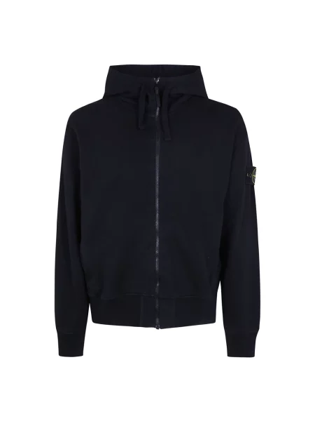 Bluza rozpinana Stone Island z kamieniami czarna