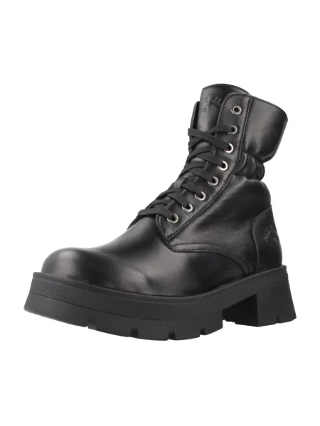 Botine Panama Jack cu șireturi negru