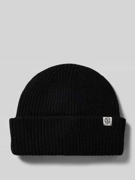 Czapka beanie z mieszanki model ‘GALINE RACHELLE’ Msch Copenhagen czarna