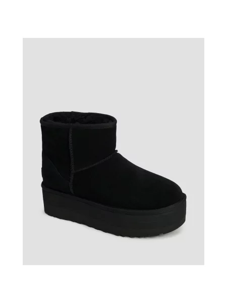 Sneakerși Ugg din piele negru