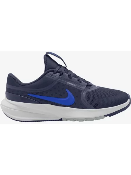 Buty do biegania juniorska Nike Star Runner 5 granatowy niebieski elektryczny junior biały
