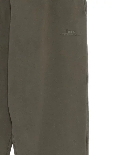 Pantaloni Ten C cu imagine alergare verde