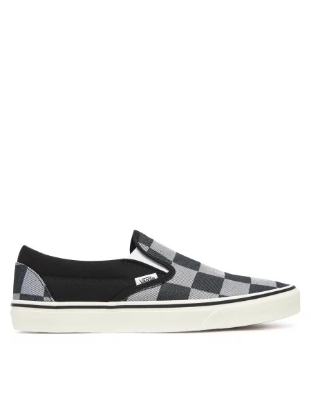 Tenis superge Vans Classic Slip-On črna