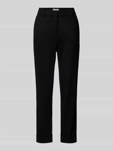 Spodnie materiałowe z z tyłu Christian Berg Woman czarne