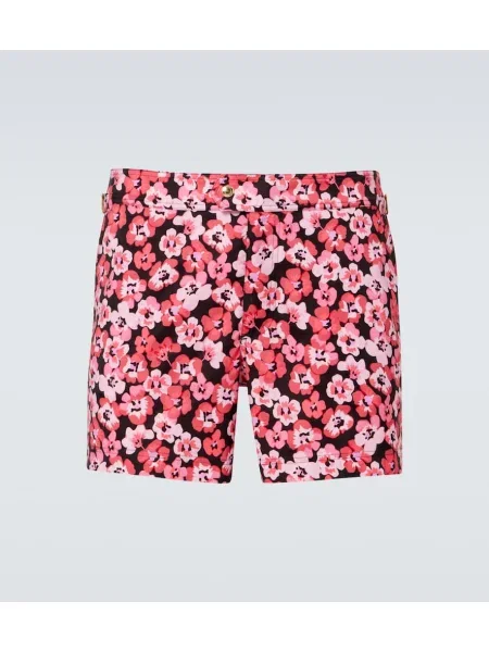 Slip de baie Tom Ford cu model floral