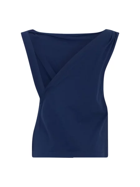 Top Alberta Ferretti niebieski