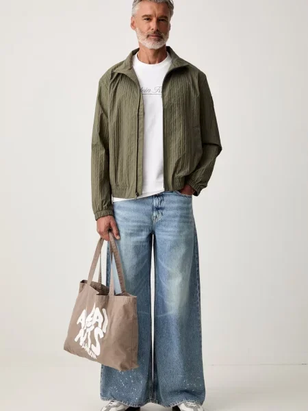 Calvin Klein Jeans jachetă pentru bărbați verde