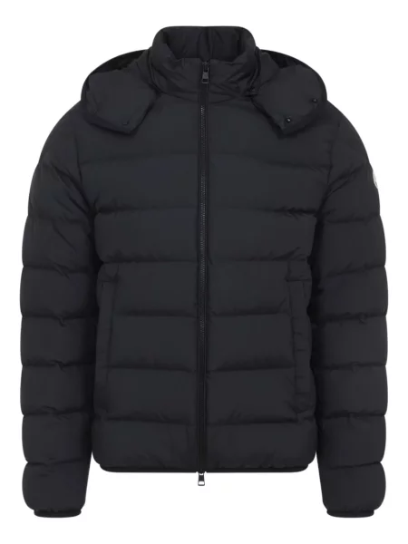 Geacă Moncler cu glugă negru