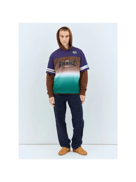 Bluza z kapturem Awake Ny z kapturem brązowa