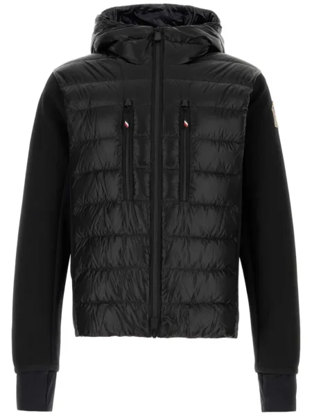 Пухено яке Moncler Grenoble черно
