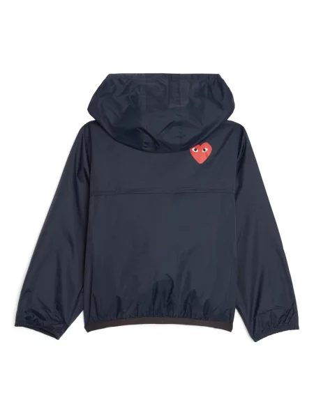 Kurtka dziecięca Comme Des Garcons Play niebieska