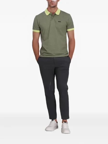 Pantaloni Boss cu cordon gri