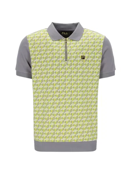 Tricou polo Fila gri
