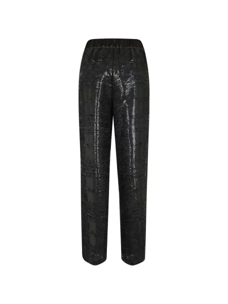 Pantaloni Peserico cu paiete gri