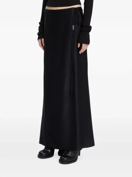 Fusta maxi Ann Demeulemeester negru