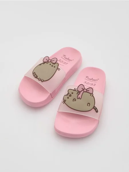 Шлепанцы Reserved розовые