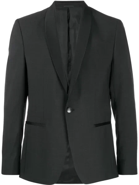 Sacou Calvin Klein Jeans din satin negru